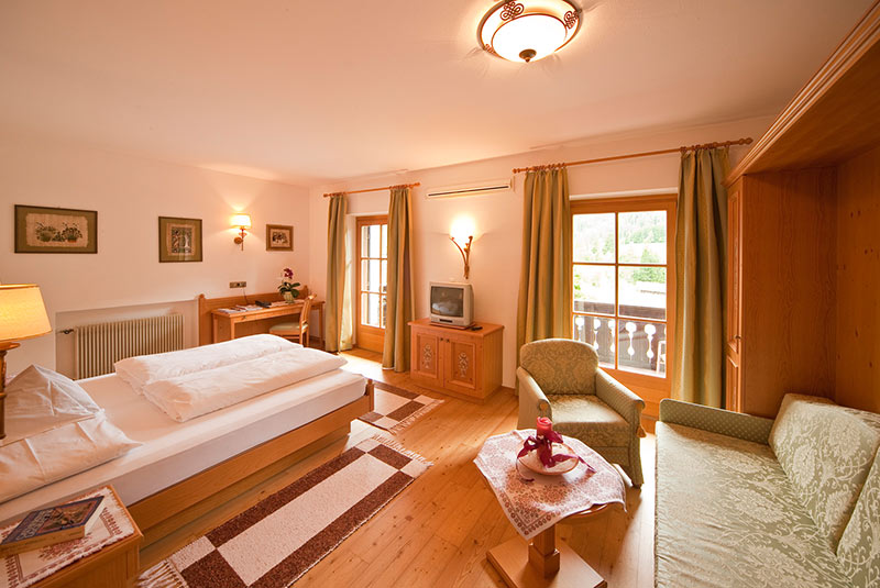 Schlafzimmer Junior Suite - Hotel Hubertushof