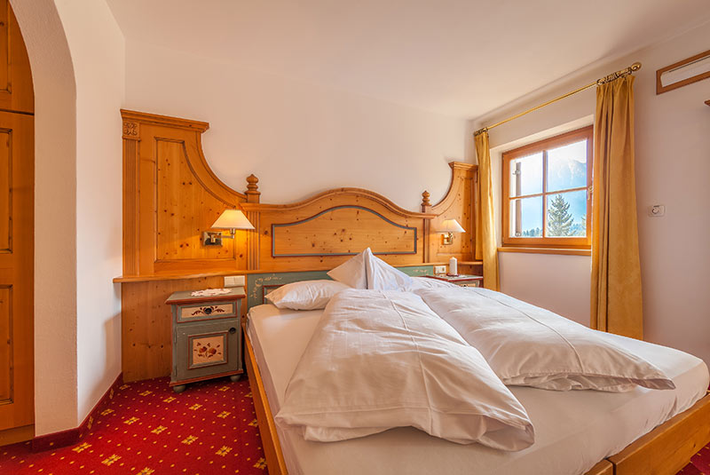Doppelbett Doppelzimmer Komfort - Hotel Hubertushof