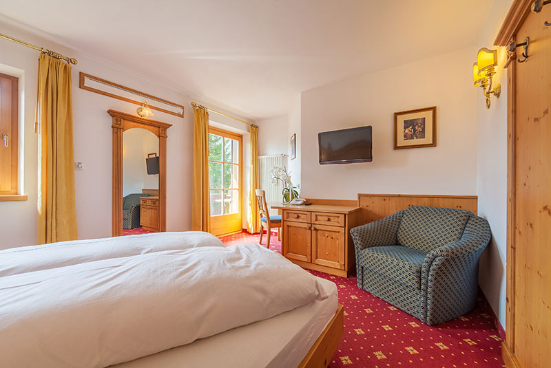 Living area double room Comfort - Hotel Hubertushof