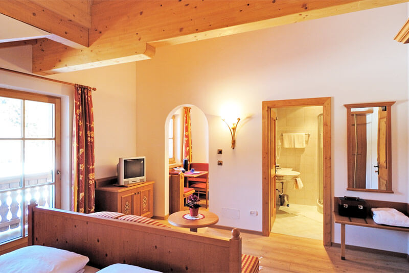 Living room holiday flat A - Hotel Hubertushof